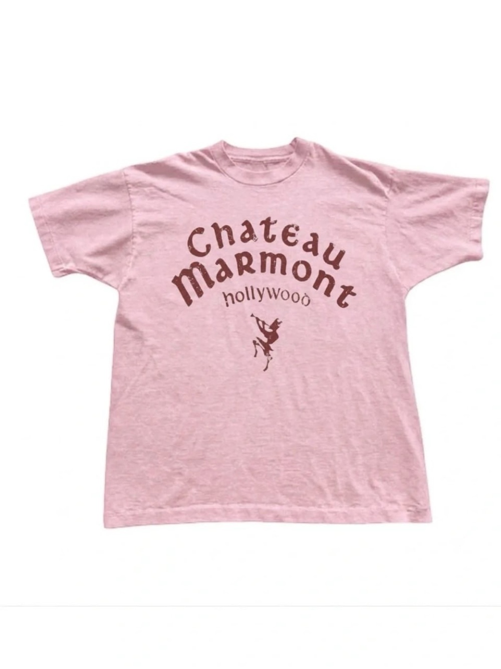 Pink Chateau Marmont Graphic Tee